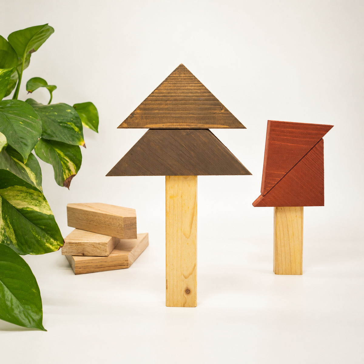 SKARTI - gioco di costruzioni in legno naturale