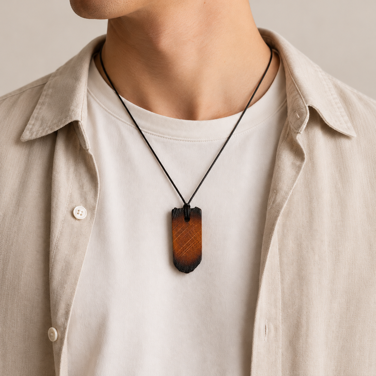 Collana in legno F-Oku