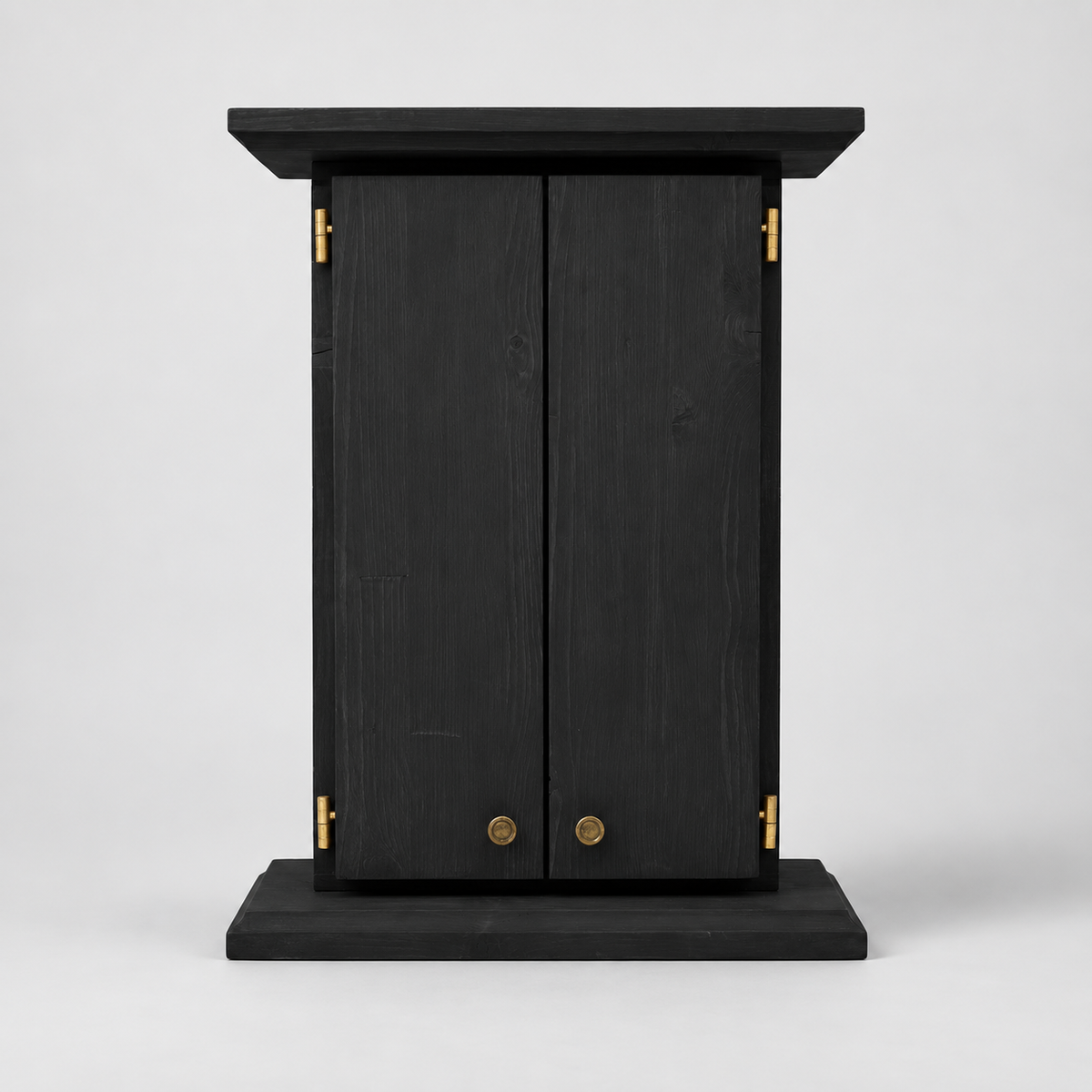 Butsudan - altare buddista in legno (nero)