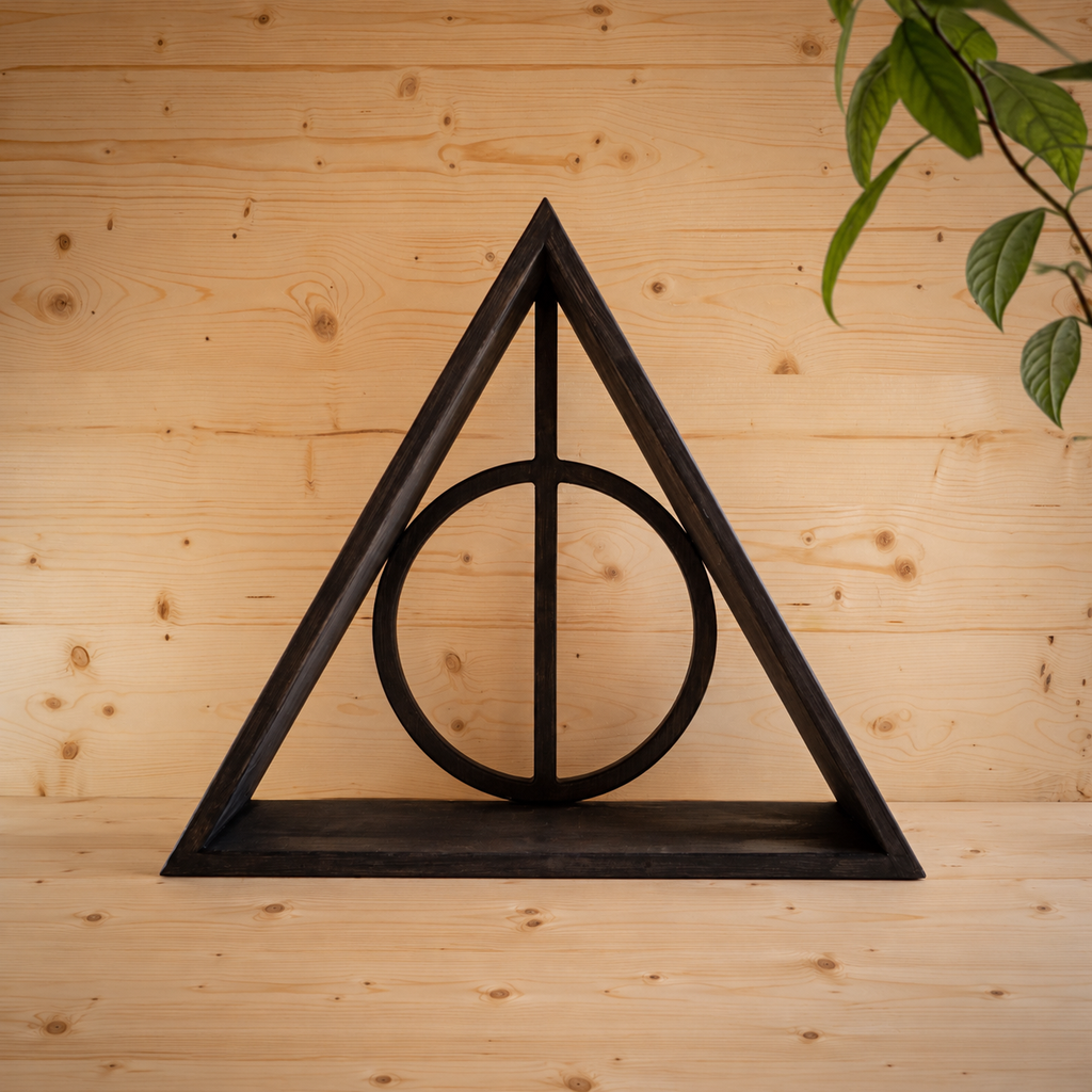 Libreria a Tema Harry Potter – Simbolo dei Doni della Morte