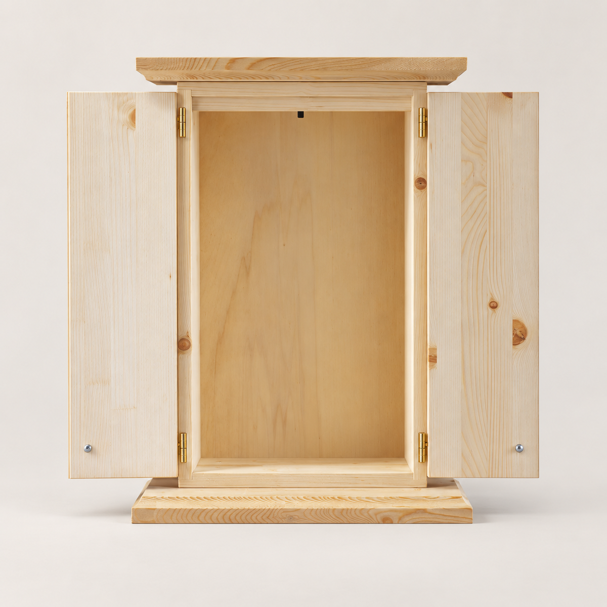 Butsudan in legno d’abete | Altare buddista naturale