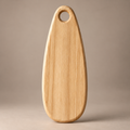 Tagliere ovale in frassino massello – 20 × 50 cm