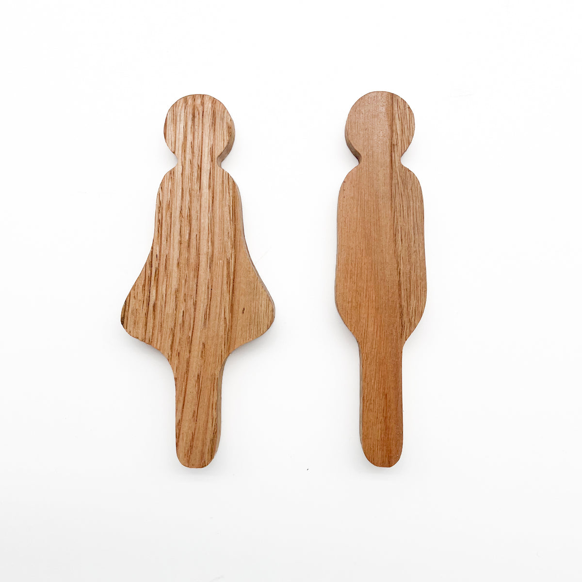 Simboli per TOILETTE WC BAGNO in legno