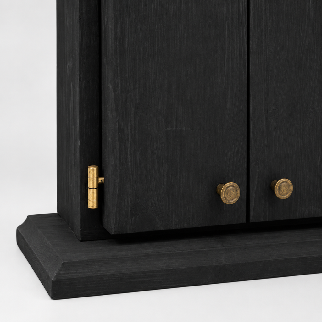 Butsudan - altare buddista in legno (nero)