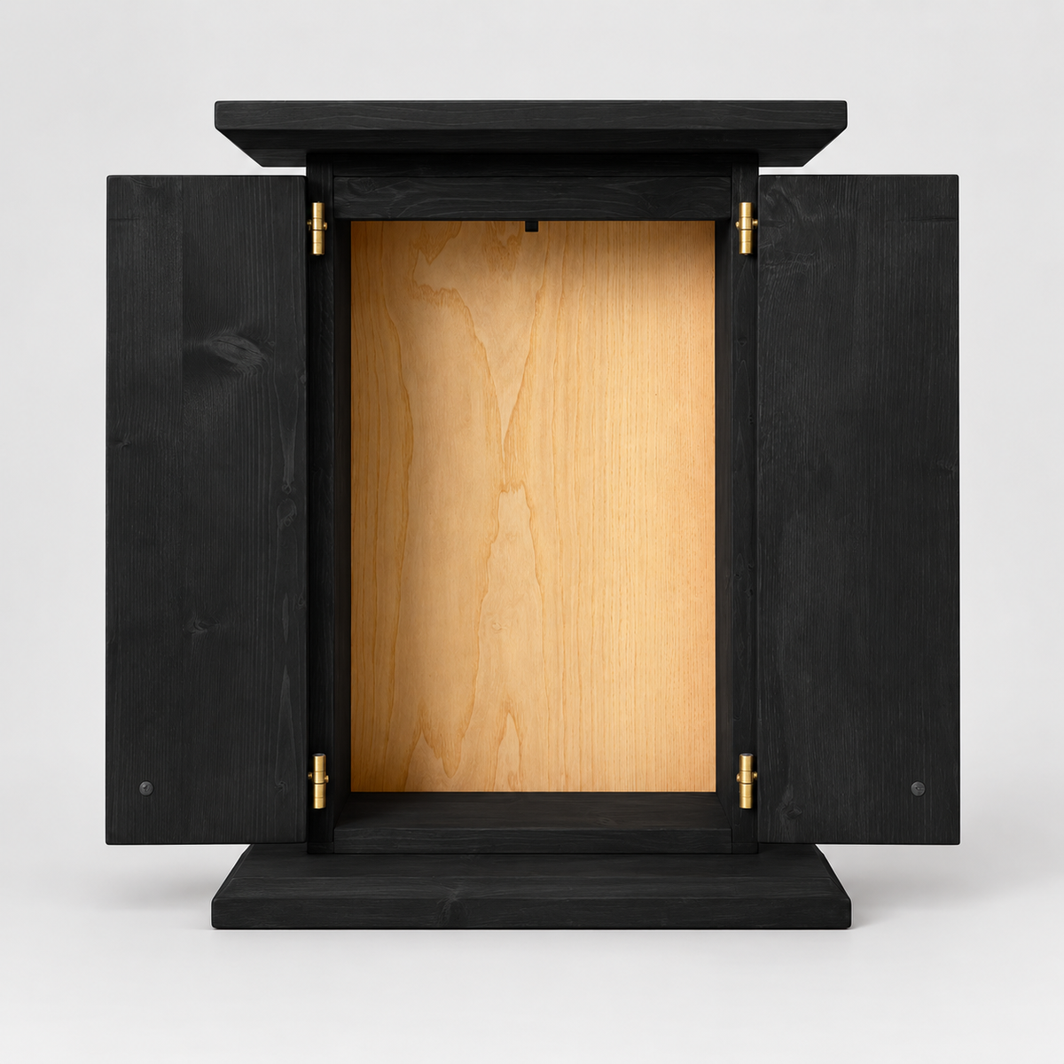 Butsudan - altare buddista in legno (nero)