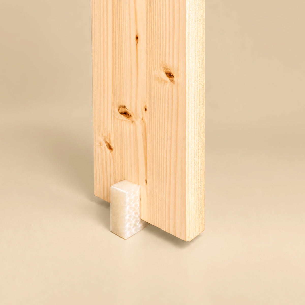 Parete divisoria in legno di abete – Doga singola fissa con sistema KIT-UP
