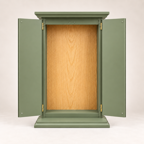 Butsudan - altare buddista in legno (verde)