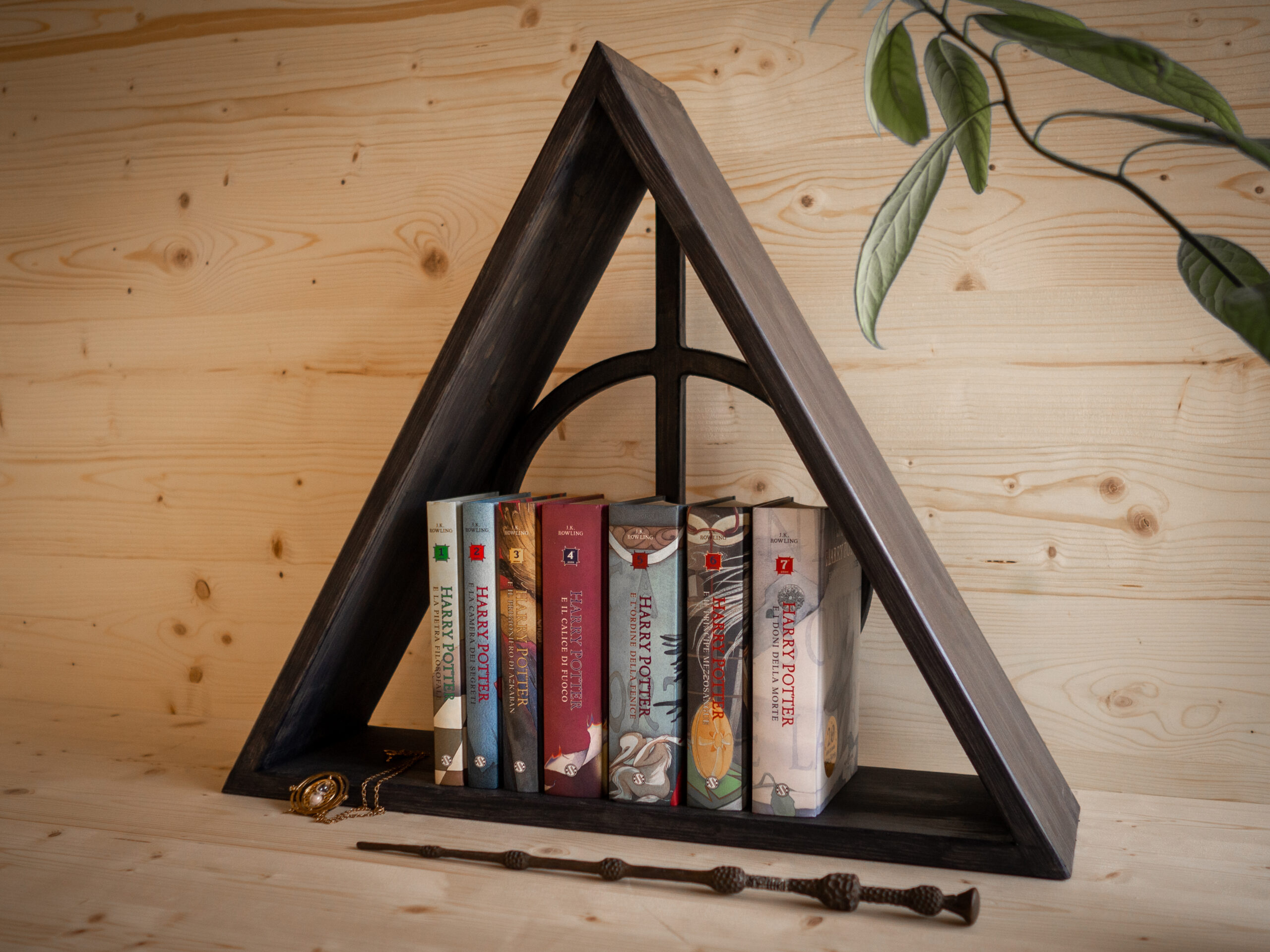 Libreria simbolo Doni della Morte - Harry Potter