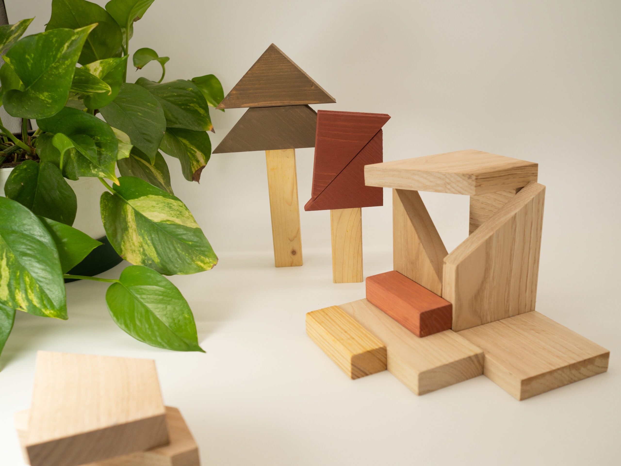 SKARTI - gioco di costruzioni in legno naturale