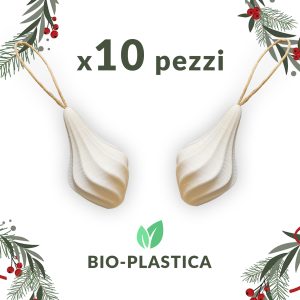 x10 Decorazioni per Albero di Natale Ecologiche