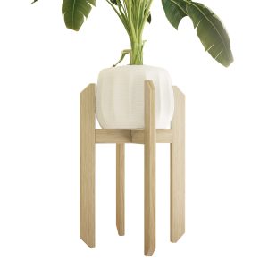 Supporto vaso in legno riciclato
