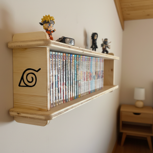 Libreria ispirata a Naruto mangabox