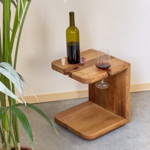 Tavolino da vino in legno