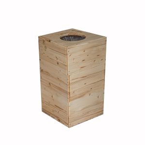 Cestino per Differenziata in Legno (1 scompartimento)