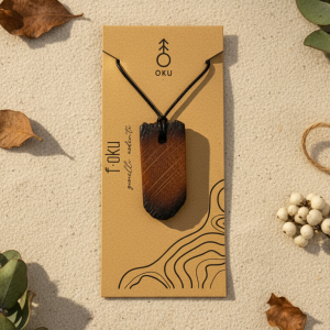Collana in legno F-Oku