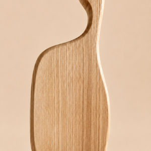 tagliere in legno con manico